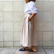 Load image into Gallery viewer, Gonna beige chiaro 80s
