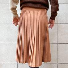 Load image into Gallery viewer, Gonna sartoriale plissettata 70s