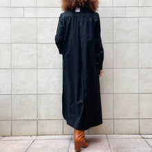 Load image into Gallery viewer, Abito a camicia Loris Abate color nero 2000s