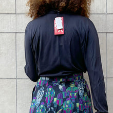 Load image into Gallery viewer, Body Escada Margaretha Ley nero seta 80s