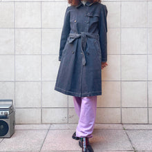 Load image into Gallery viewer, Trench Burberry in denim 2000s