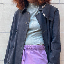 Load image into Gallery viewer, Trench Burberry in denim 2000s