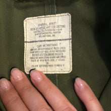 Load image into Gallery viewer, Jumpsuit militare vintage 90s