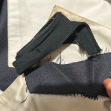 Load image into Gallery viewer, Completo Cantareli check grigio 90s