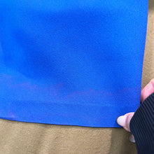 Load image into Gallery viewer, Gonna sartoriale lunga blu elettrico 70s
