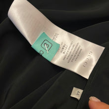 Load image into Gallery viewer, Tre pezzi nero e senape Gucci seta