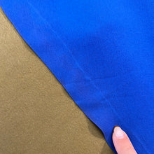 Load image into Gallery viewer, Gonna sartoriale lunga blu elettrico 70s
