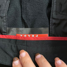 Load image into Gallery viewer, Pantaloni  cavallerizza Prada Sport  neri 2000s