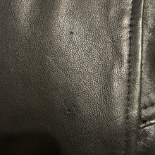 Load image into Gallery viewer, trench pelle nera 80s