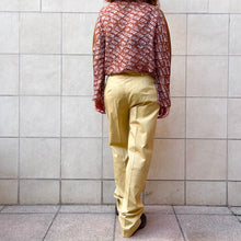 Load image into Gallery viewer, Pantaloni prada color orzo 90s