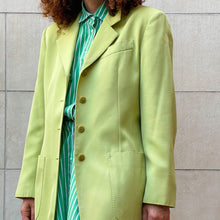 Load image into Gallery viewer, Giacca MaxMara verde lime 90s