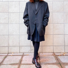 Load image into Gallery viewer, Giacca Burberry grigio scuro 90s