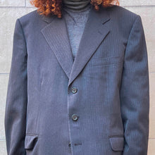 Load image into Gallery viewer, Giacca Burberry grigio scuro 90s
