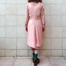Load image into Gallery viewer, Sottoveste /abito sartoriale rosa 40s