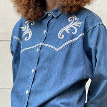 Load image into Gallery viewer, Camicia denim 80s