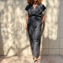 Load image into Gallery viewer, Tuta nera 80s