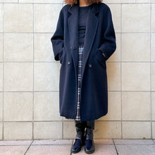 Load image into Gallery viewer, Cappotto Marina Rinaldi blu scuro 80s