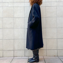 Load image into Gallery viewer, Cappotto Marina Rinaldi blu scuro 80s