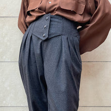 Load image into Gallery viewer, Pantaloni grigio  80s