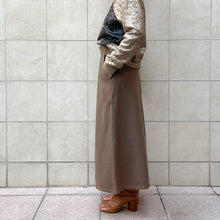 Load image into Gallery viewer, Gonna pantalone marrone chiaro 80s