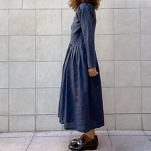Load image into Gallery viewer, Hanbok abito blu sartoriale