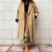 Load image into Gallery viewer, Cappotto Marella beige chiaro 80s