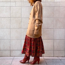 Load image into Gallery viewer, Cardigan 100% cammello oversize 90s