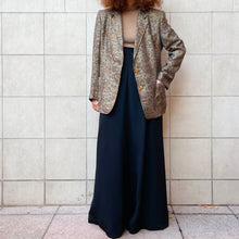Load image into Gallery viewer, Giacca Baratta jacquard oro e sabbia70s