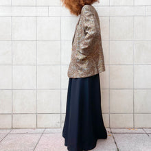 Load image into Gallery viewer, Giacca Baratta jacquard oro e sabbia70s