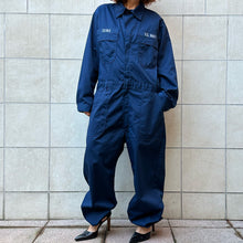 Load image into Gallery viewer, jumpsuit usa navy 80s

