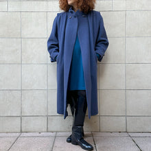 Load image into Gallery viewer, Cappotto Blu avio pastello 80s