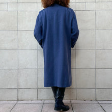 Load image into Gallery viewer, Cappotto Blu avio pastello 80s