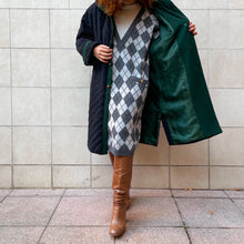 Load image into Gallery viewer, Cappotto Loden Frey trapuntato 90s