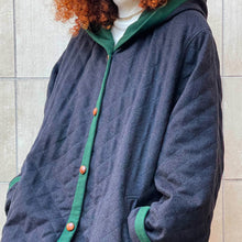 Load image into Gallery viewer, Cappotto Loden Frey trapuntato 90s