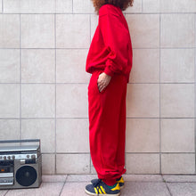 Load image into Gallery viewer, Tuta Chemise Lacoste rossa 80s