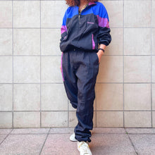 Load image into Gallery viewer, Tuta Reebok nera 80s/90s