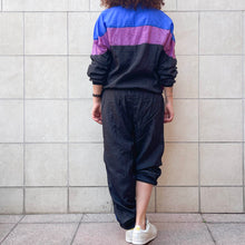 Load image into Gallery viewer, Tuta Reebok nera 80s/90s