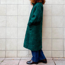 Load image into Gallery viewer, Cappotto verde e nero 80s