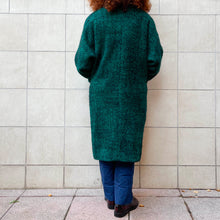 Load image into Gallery viewer, Cappotto verde e nero 80s