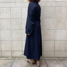 Load image into Gallery viewer, trench Barneys Newyork blu 80s