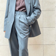 Load image into Gallery viewer, Completo doppio petto grigio 90s