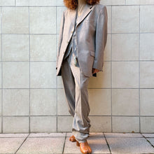 Load image into Gallery viewer, Completo 3 pezzi marrone chiaro mélange 90s