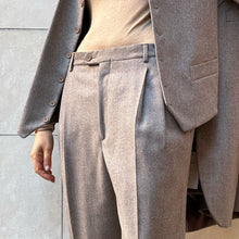 Load image into Gallery viewer, Completo 3 pezzi marrone chiaro mélange 90s