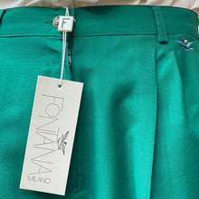 Load image into Gallery viewer, Pantaloncino Fontana verde 80s