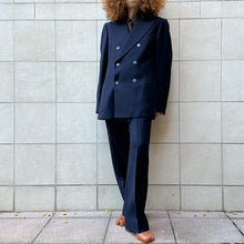 Load image into Gallery viewer, Completo doppietto blu scuro 80s