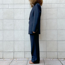 Load image into Gallery viewer, Completo doppietto blu scuro 80s