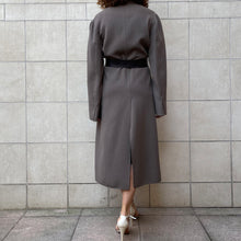 Load image into Gallery viewer, Trench color tortora 90s