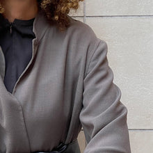 Load image into Gallery viewer, Trench color tortora 90s