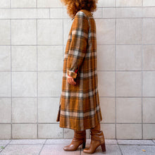 Load image into Gallery viewer, Trench check sartoriale 70s
