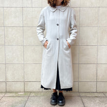 Load image into Gallery viewer, trench grigio ghiaccio 90s